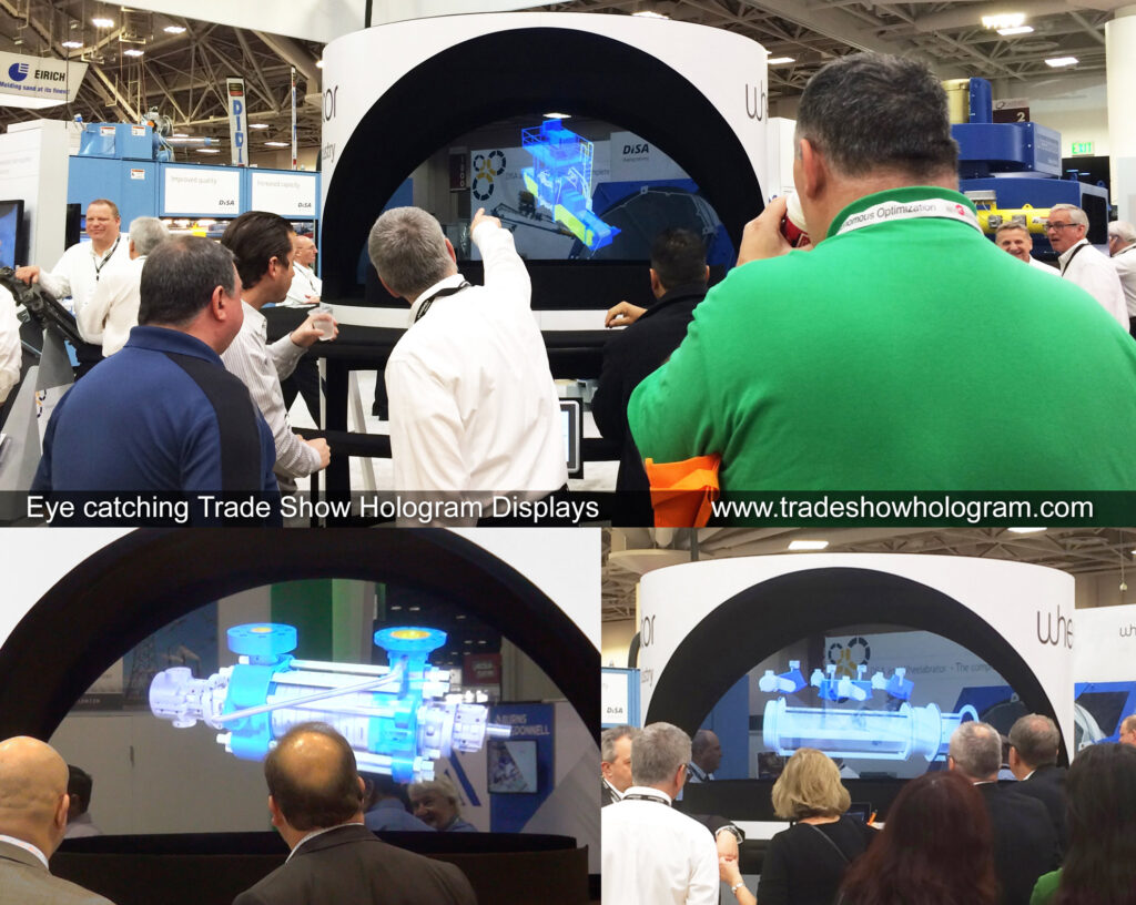 Large Size hologram for trade shows