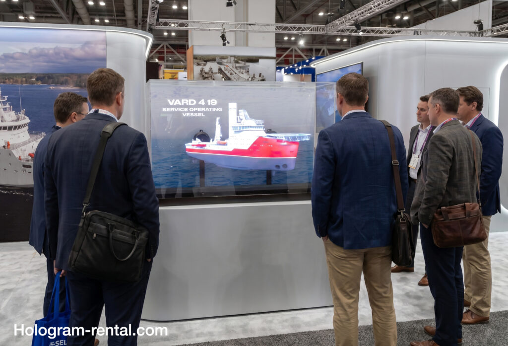 Hologram Rental for trade show booths