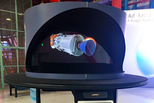 3D Hologram at Museum