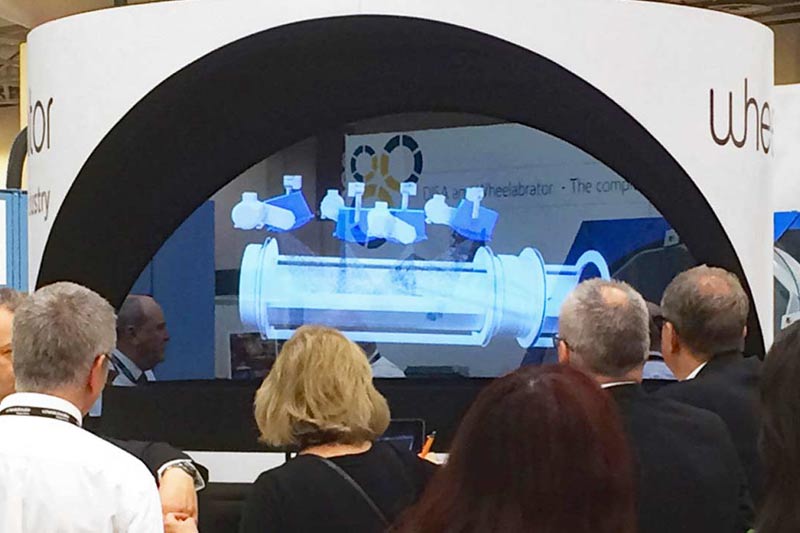 Giant Hologram for Trade Shows