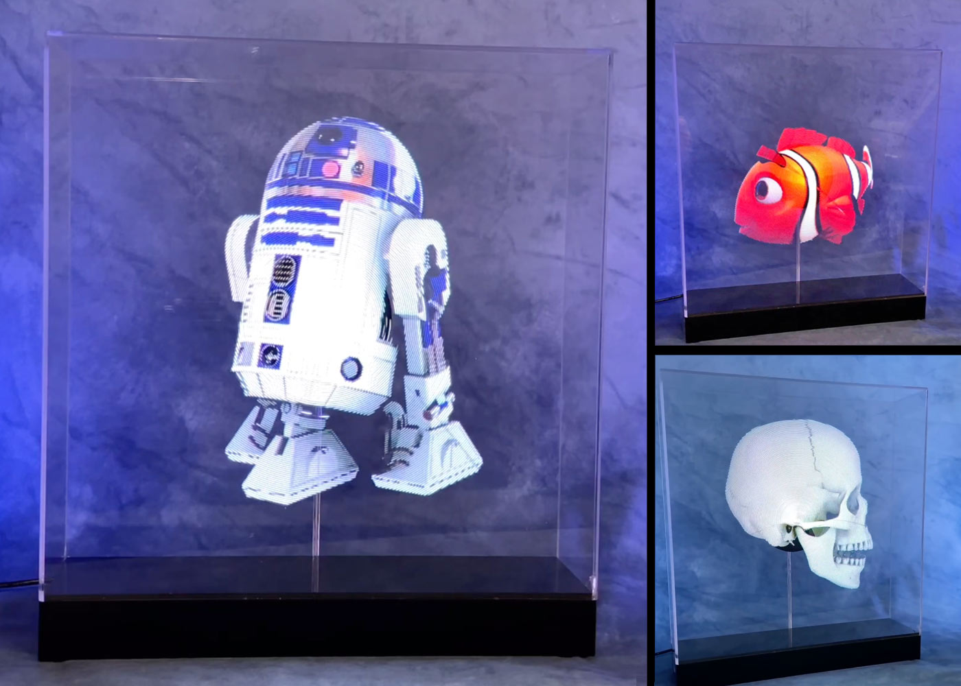 Small Holograms for Trade Show Rental 
