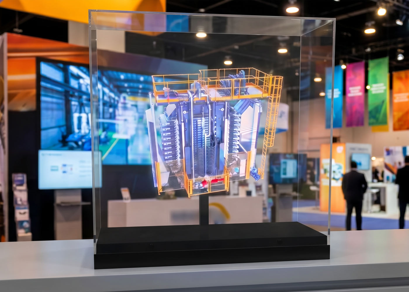 High Definition Trade Show Hologram 