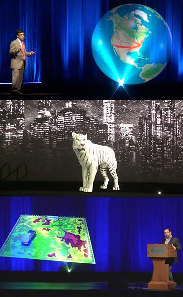 Large Holograms for Theatre and Stage Keynote Presentation